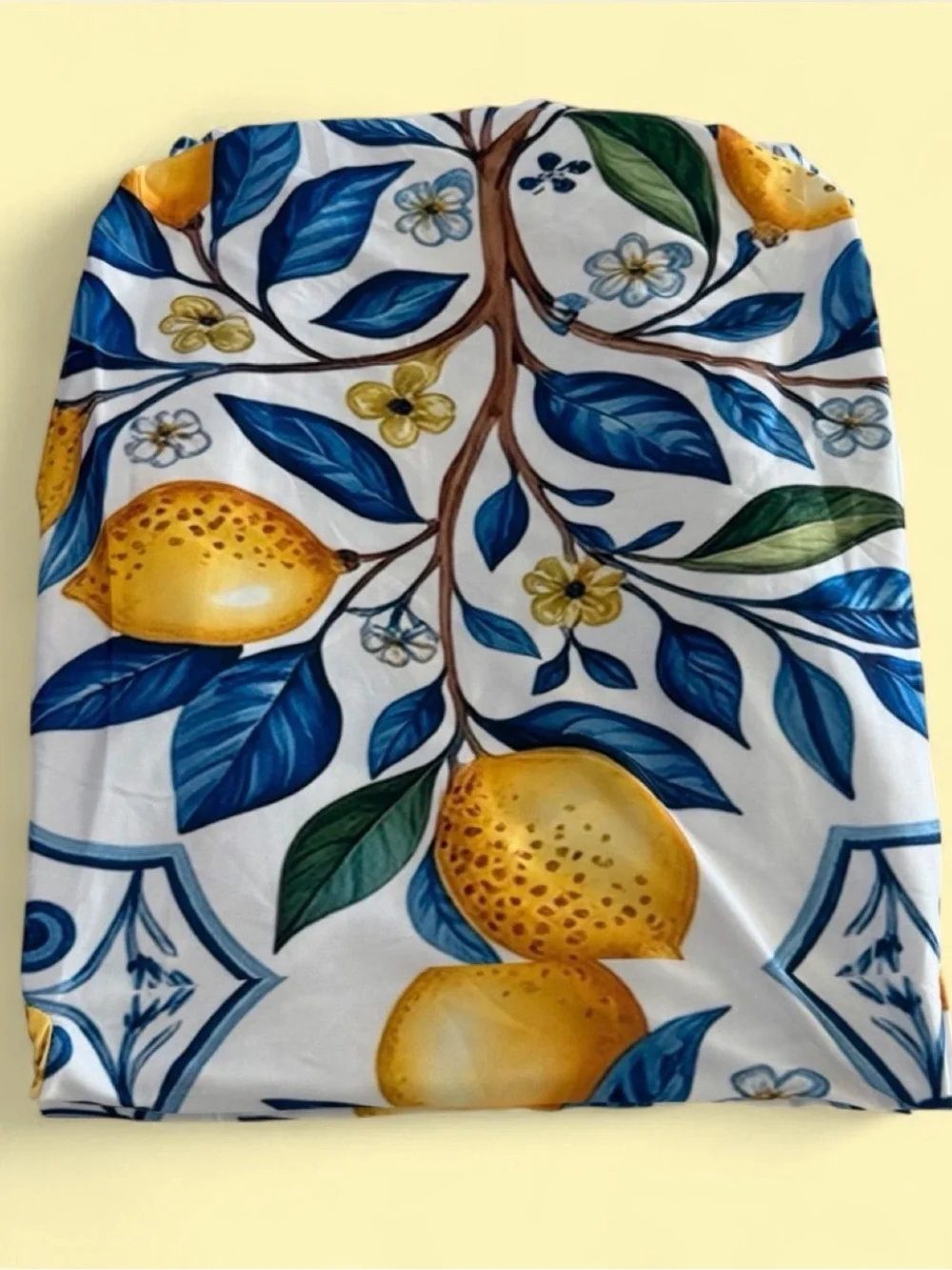 Lemon & Leaf Printed Dining Chair Slipcovers - Set of 4